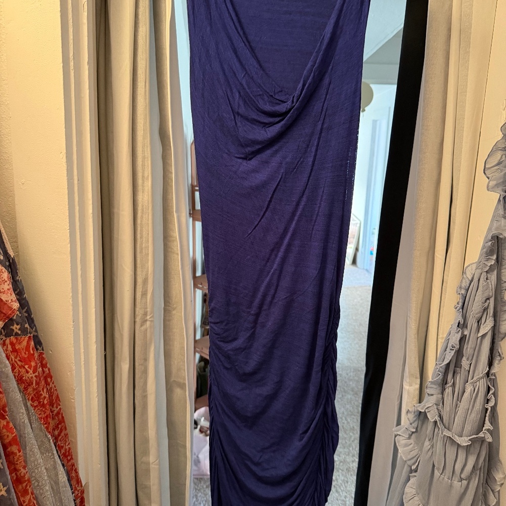 Sleeveless Ruched Knit Dress